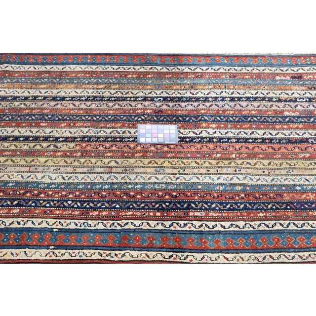 Traditional Antique Kazak Rug 3'8'' x 8'1'' For Sale - Image 3 of 12