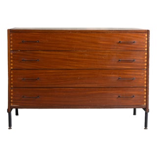 Vintage Wooden Chest of Drawers, 1960s For Sale