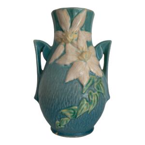Vintage Roseville Pottery Clematis