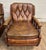 Mid 20th Century Vintage Stratalounger Tufted Vinyl Recliners - Pair For Sale - Image 5 of 18