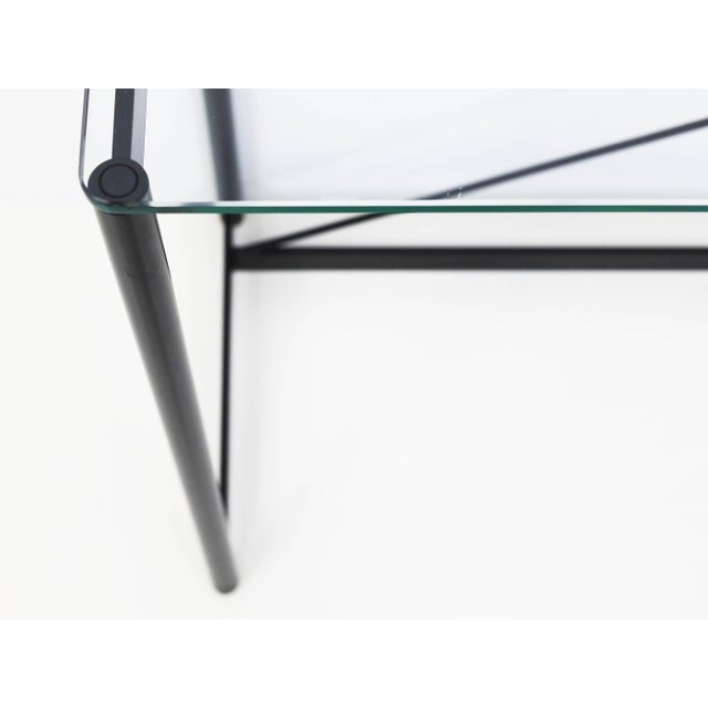 Black Console Table by Mario Asnago & Claudio Vender for Pallucco, Italy, 1950s For Sale - Image 8 of 9