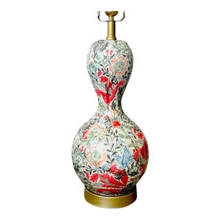 William Morris Design Table Lamp For Sale