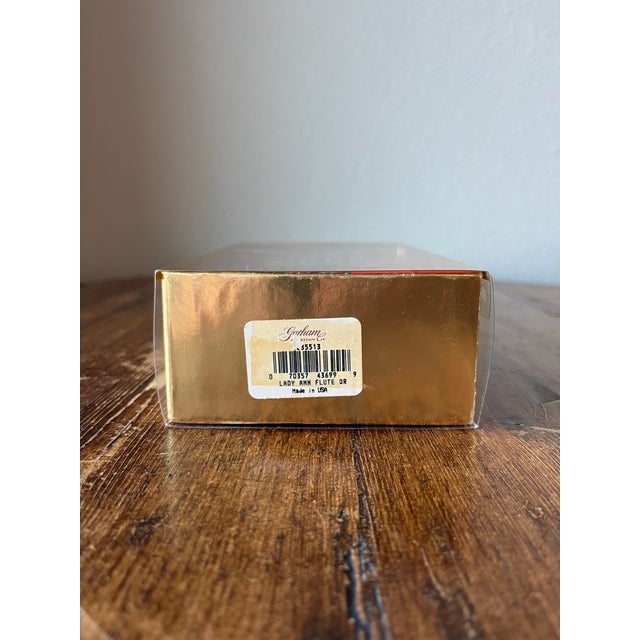 2000 - 2009 Gorham Crystal Millenium 2000 Lady Anne Ornament For Sale - Image 5 of 6