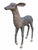 1980s Bronze Stag and Doe Garden Sculptures, Pair For Sale In Los Angeles - Image 6 of 10
