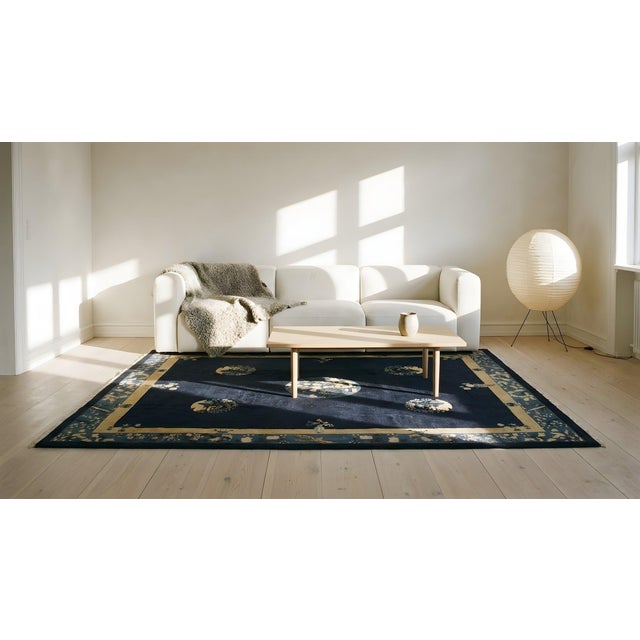 Early 20th Century Chinese Peking Carpet ( 10' x 12' 6" - 305 x 382 ) For Sale - Image 14 of 15