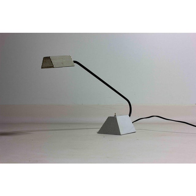 Functionalist Geometrical Desk Lamp, France, 1950s For Sale - Image 13 of 13