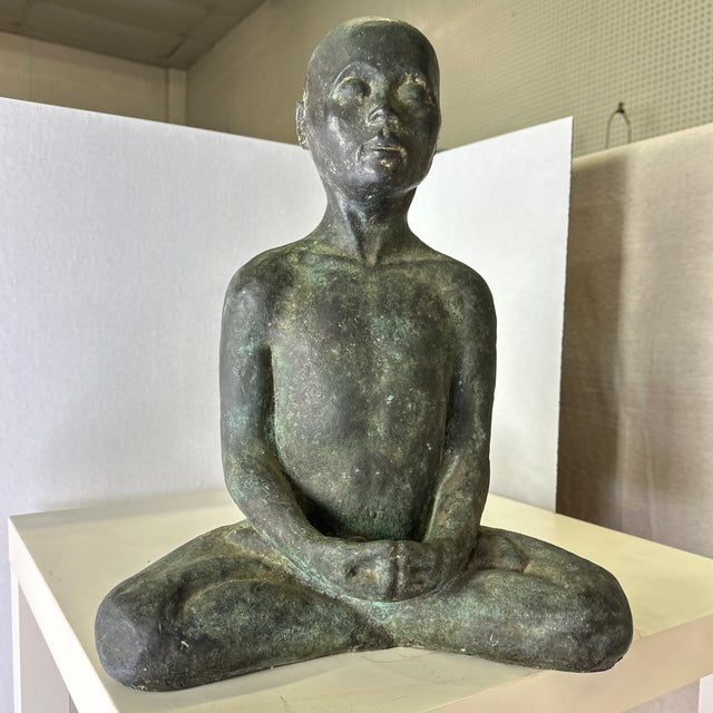 Early Bronze Boy Buddha… For Sale - Image 11 of 11