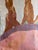 Hand-Dyed Tapestry Painting by French Artist, Marie-Laure Ilie, 1980s For Sale - Image 13 of 14