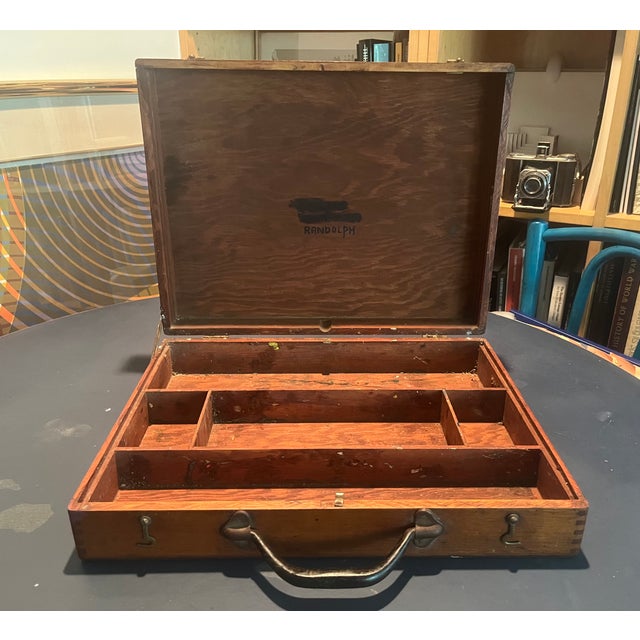 Vintage Painter Case With Iron Handle | Chairish