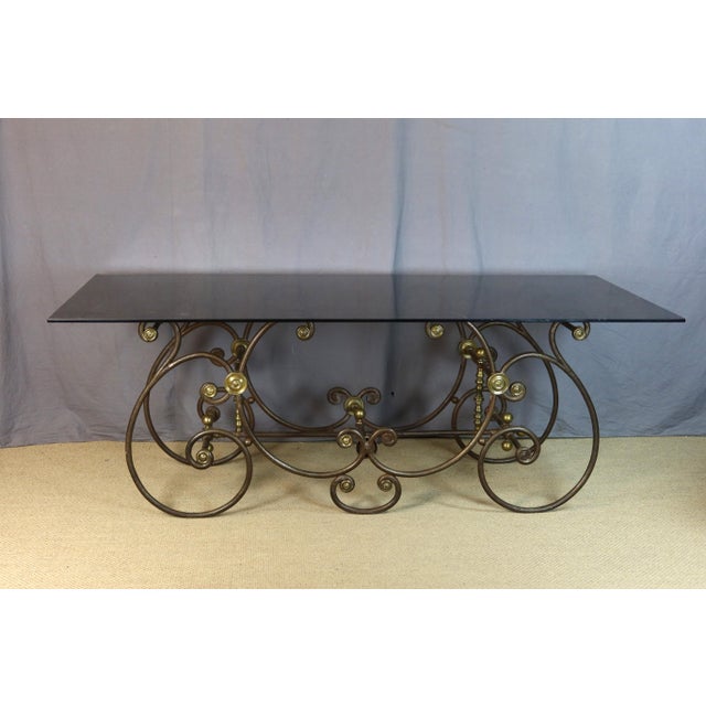 Wrought Iron Serving Table For Sale - Image 11 of 11