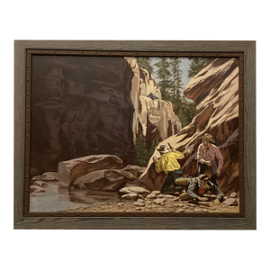 Harry Schaare (1922-2008) "Shotgun Canyon", 1990