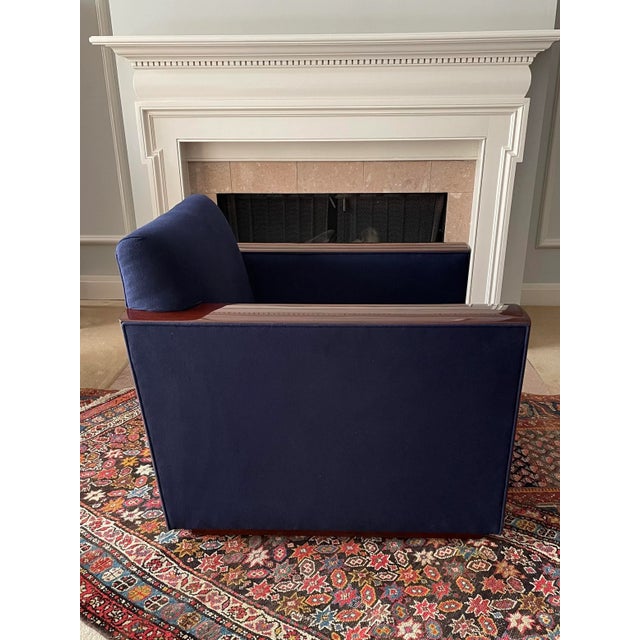 Ralph Lauren Home Art Deco Style Modern Metropolis Club Chair For Sale In Chicago - Image 6 of 12