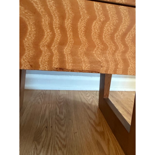 Paul Laszlo Rare Mid-Century California Modern Trapezoid Bedside End Tables by Paul Laszlo for Brown Saltman - A Pair For Sale - Image 4 of 10