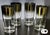 Vintage Mid Century Dorothy Thorpe Style Silver Fade Highball Glasses Barware - Set of 4 For Sale - Image 9 of 9
