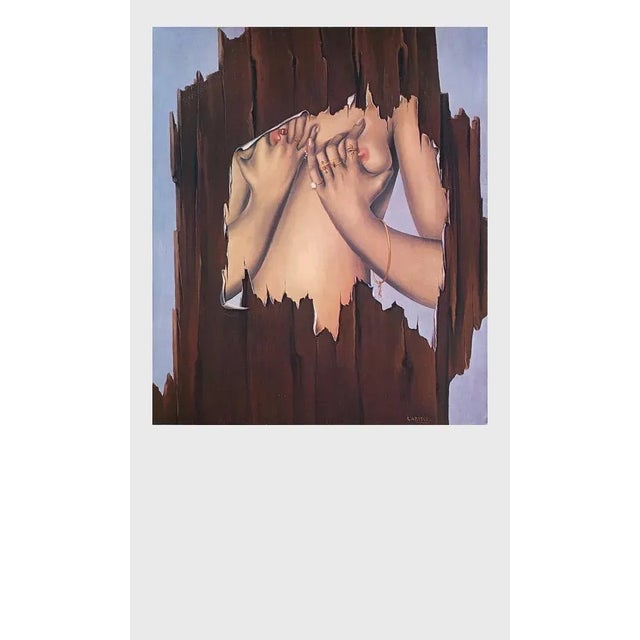 After Félix LABISSE ISY BRACHOT Gallery 1979 poster on coated paper signed in the plate published by : Galerie Isy Brachot...