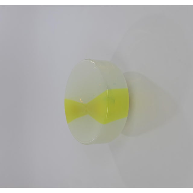Yellow Oite Wall Lamp by Renato Toso for Leucos, 1970s For Sale - Image 6 of 10