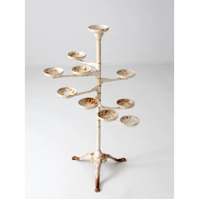 Victorian Cast Iron Plant Stand For Sale - Image 9 of 10