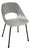 Tulip Chair in Aluminium by Pierre Guariche for Steiner, France, 1950s For Sale