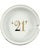 Vintage the 21 Club Nyc Restaurant White Porcelain Ashtray For Sale - Image 12 of 12