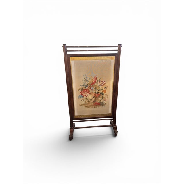 Antique Fireplace Screen, 1800s For Sale - Image 11 of 11