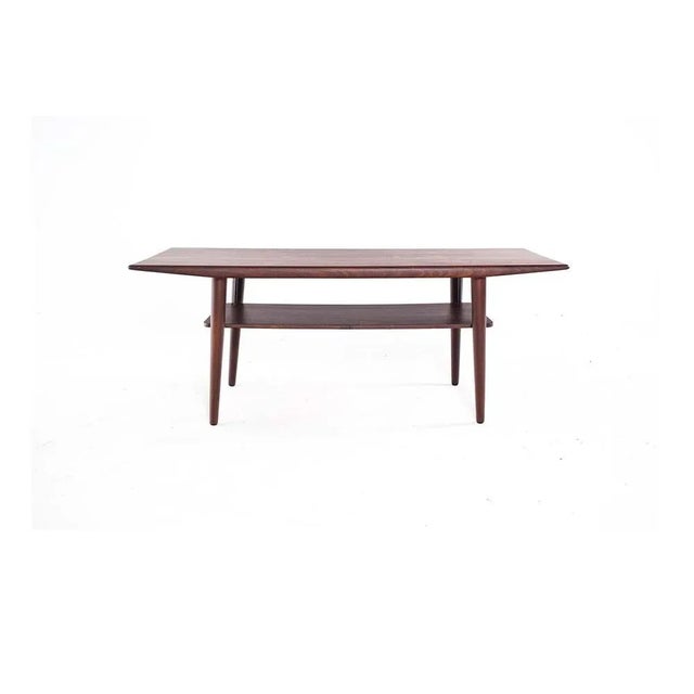 Danish Modern Rosewood Coffee Table, 1960 For Sale - Image 6 of 6