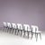 Industrial Result Chairs by Friso Kramer for Ahrend-De Cirkel, 1950s, Set of 6 For Sale - Image 3 of 11