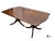 Brown Vintage Chippendale Style Mahogany & Satinwood Inlay Dining Table For Sale - Image 8 of 10