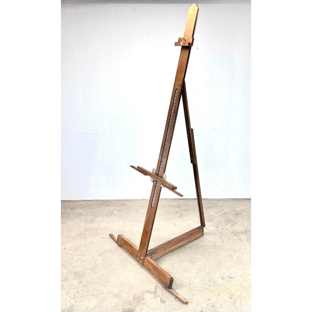 Vintage Anco Bilt Folding Wooden Artist’s Easel For Sale - Image 10 of 12