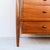 1950s Restored 1950s Mount Airy Walnut & Brass Sculptural Mid Century Lowboy Dresser, Attributed For Sale - Image 5 of 12