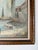 Textile Vintage Caroline Burnett Impressionist European Coastal Landscape Oil on Canvas Painting, Framed For Sale - Image 7 of 11