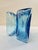 Aqua Blue Pala Glass Vase by Helena Tynell for Riihimäen Lasi, Finland, 1964 For Sale - Image 3 of 18