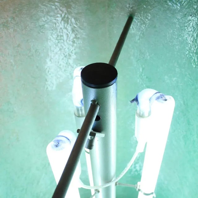 Plastic Italian Resin Floor Lamps, 1980s, Set of 2 For Sale - Image 7 of 13