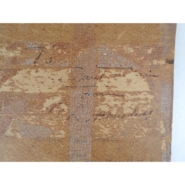 Early 20th Century Vintage Early 20th Century Peter Lanz Hohnstedt Landscape Painting For Sale - Image 5 of 6