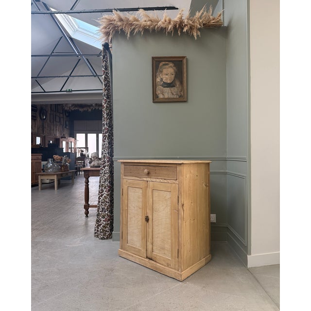 With its understated silhouette and time-worn patina, this antique parisian sideboard instantly adds charm and...