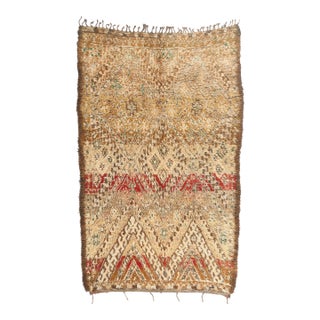 Vintage Zayane Beni M'Guild Moroccan Rug, 07'03 X 11'06 For Sale