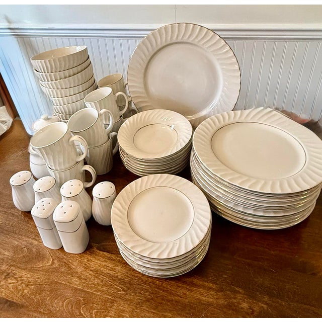 Metal 1960s Totally Today Dinnerware - 52 Piece For Sale - Image 7 of 12