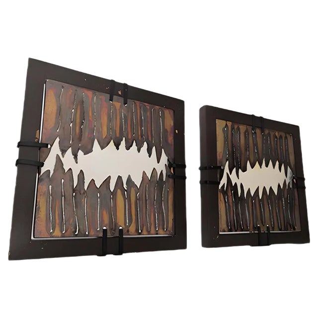 Brass Sconces by Ravi Sing for Lightworks, 1980s, Set of 2 For Sale