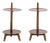 Vintage Walnut Plant Stands by Edmund Jørgensen, 1950s, Set of 2 For Sale