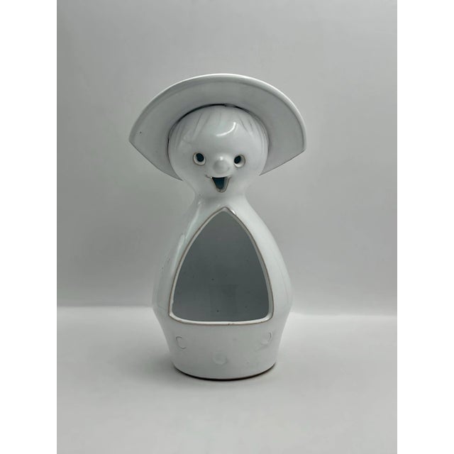 Vintage Ceramic Figurine Candle Holder For Sale In Jacksonville, FL - Image 6 of 8