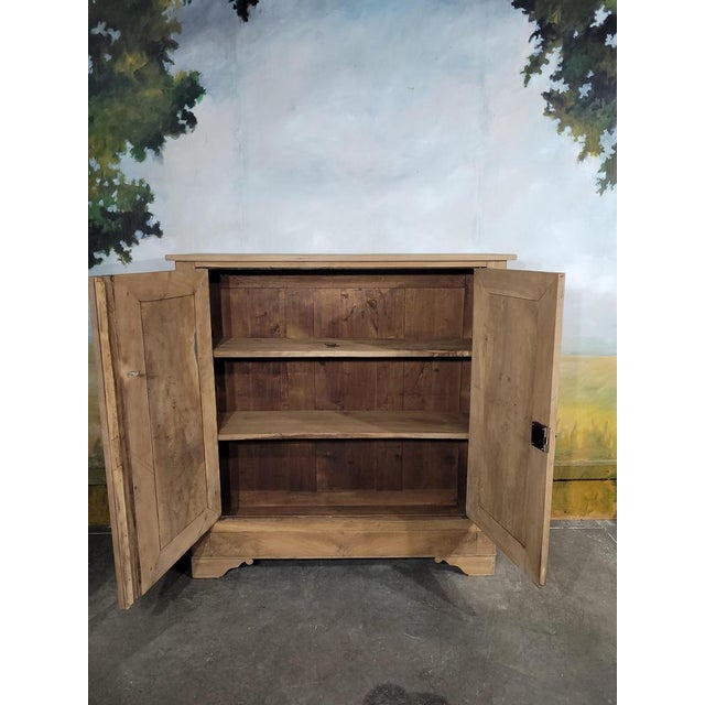 Small Louis Philippe Walnut Armoire For Sale - Image 4 of 12