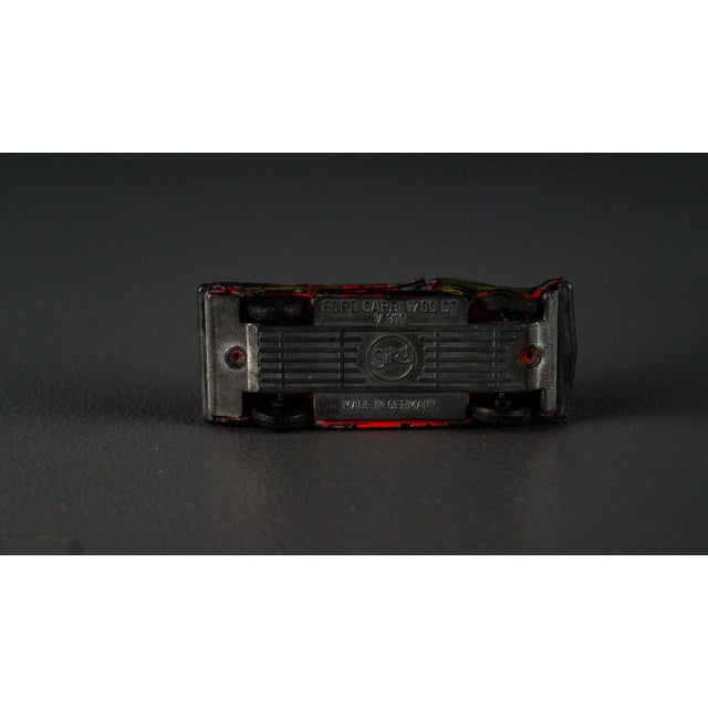 Yellow Custom Ford Capri 1700 Gt, Germany 1960s For Sale - Image 8 of 10