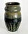 Mid-Century Modern 1980s Studio Pottery Drip-Glazed Stoneware Vase For Sale - Image 3 of 11