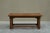 Metal Mid-Century Spanish Coffee Table in Oak and Patinated Leather, 1940s For Sale - Image 7 of 12