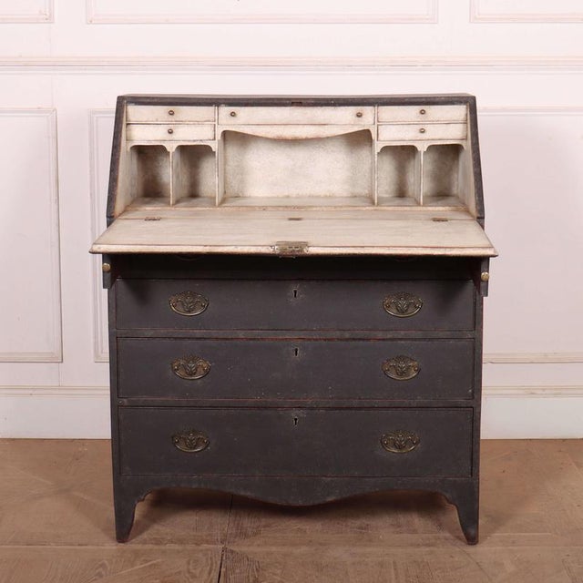Small 19th Century English Secretaire, 1820 For Sale - Image 11 of 11