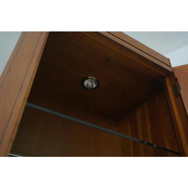 Stickley Stickley 21st Century Collection Cherry Curio Cabinet For Sale - Image 4 of 17