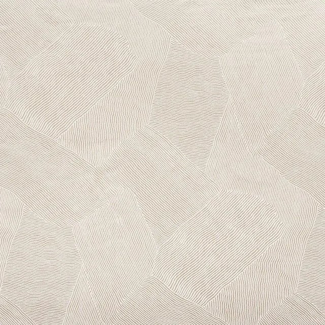 Sample - Schumacher Burnett Fabric in Champagne For Sale