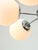 Italian Space Age Sputnik Chrome and Opaline Chandelier, 1970s For Sale - Image 11 of 18