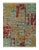 Textile Rug & Kilim’s Modern Rug in Blue, Red and Gold Abstract Patterns For Sale - Image 7 of 7