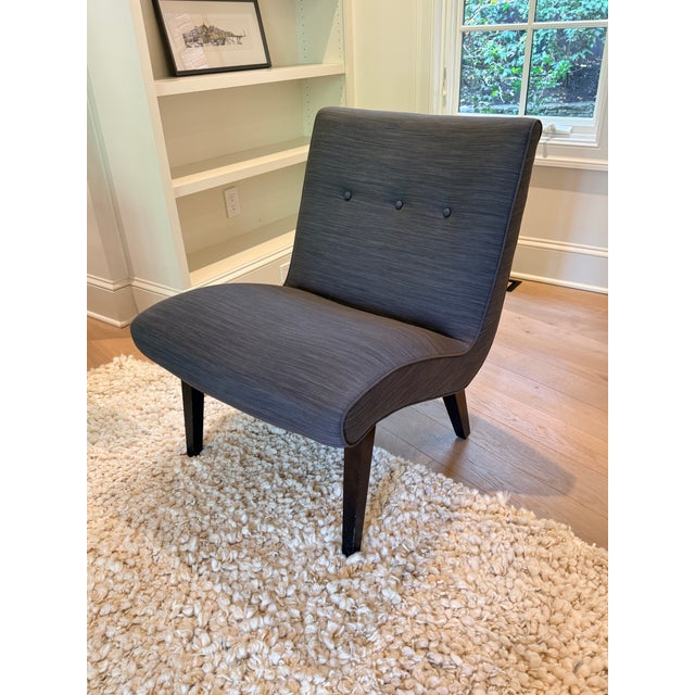 2020s Pair of Room & Board Delia Armless Chairs For Sale - Image 5 of 8