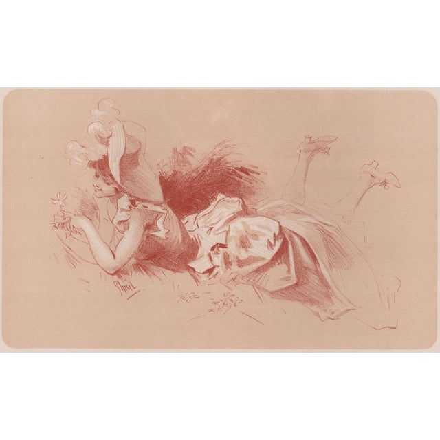 Jules Chéret (1836-1932) Chérette Year: 1897 Lithograph on wove paper Publisher: Chaix Signed in the plate, lower left...